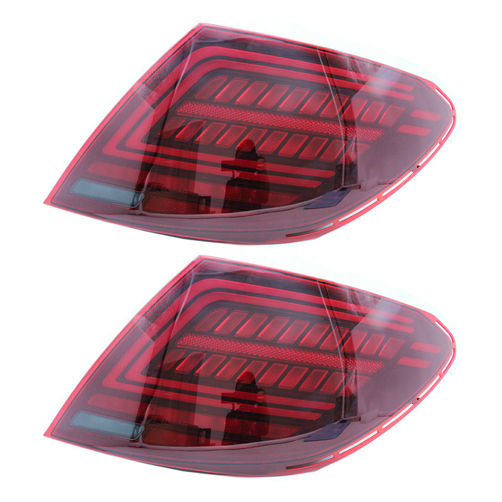 WINAUTO 1 Pair For W204 C-Class 2007-2014 LED Tail Lamp Multi-function Turn Signal Light WINAUTO 1 Pair For W204 C-Class 2007-2014 LED Tail Lamp Multi-function Turn Signal Light